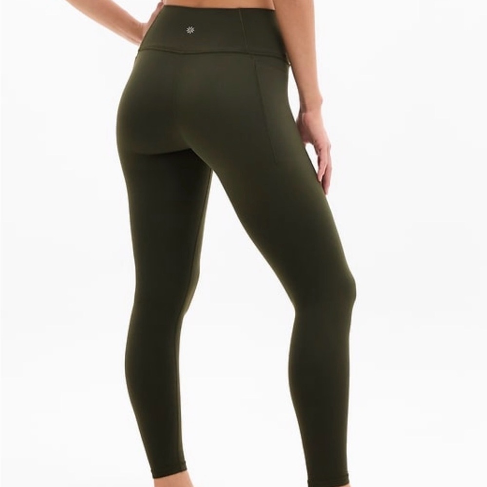 Athleta Olive Green Leggings